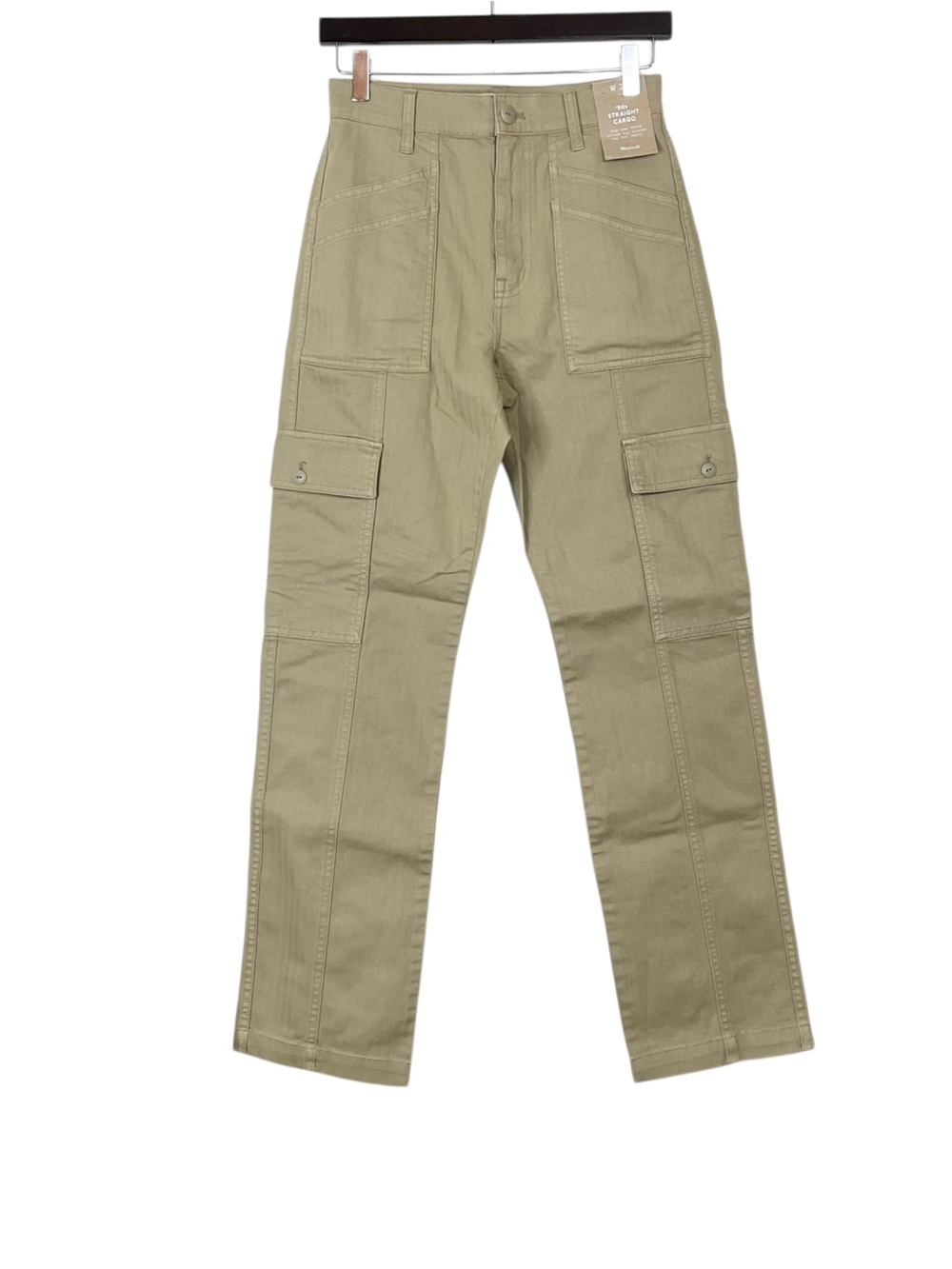 Madewell The Garment-Dyed '90s Straight Cargo Pants Size 25